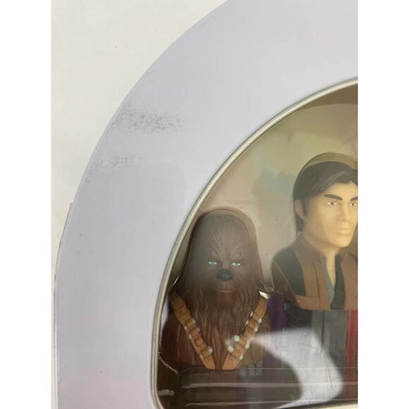 Retired 2018 Star Wars Han Solo Pez Gift Tin Lando Calrissian Droid Chewbacca - Picture 4 of 5